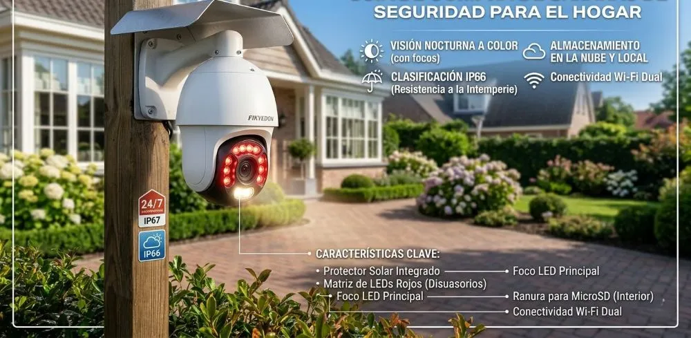 como elegir camara de seguridad sin cuota mensual factores clave 2026